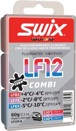 Мазь скольжения (парафин) Swix LF12X Combi по 20 гр (LF12X-6) - №1
